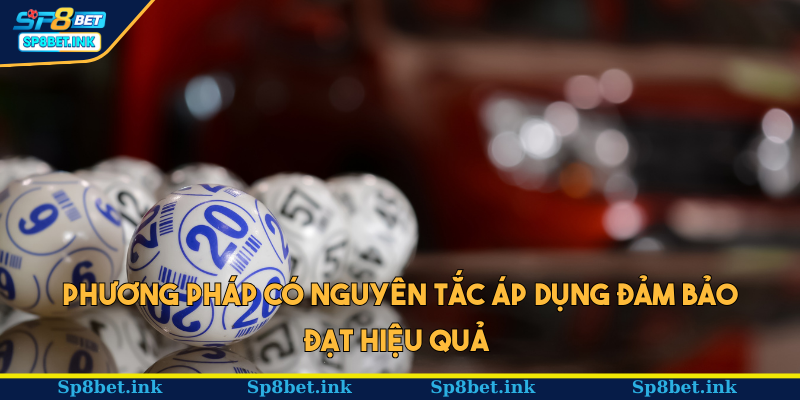 Phương pháp có nguyên tắc áp dụng đảm bảo đạt hiệu quả 